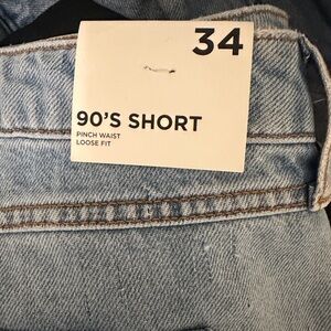 Forever 21 Light Blue Denim Shorts